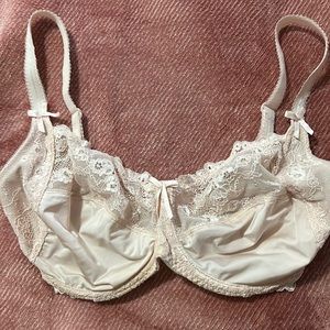 Light Pink Pour Moi Lace Bra 30HH UK
